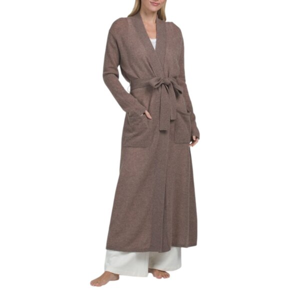 ASPEN Cashmere Long Robe - Picture 1 of 4